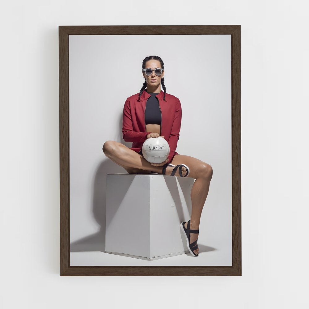 Poster Sur le Sommet – affiche Beach-volley (vue 5)